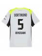 Billige Borussia Dortmund Ramy Bensebaini #5 Bortedrakt 2025-26 Kortermet